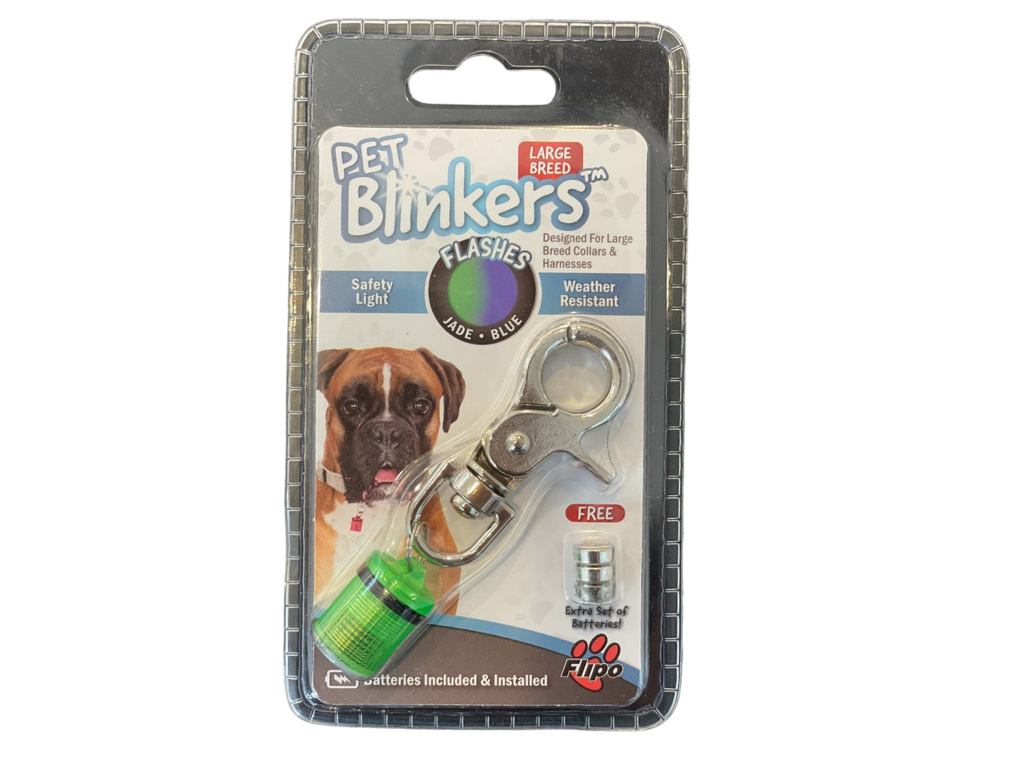 Large Breed - Pet Blinkers™ Flashing LED Pet Safety Light